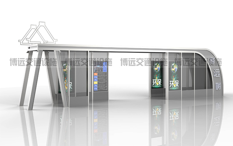 不锈钢候车亭BY-BXGZN-029